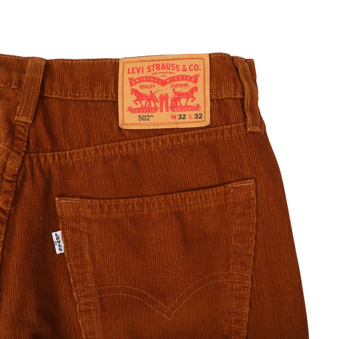 리바이스 502 브라운 코듀로이 팬츠 상품이미지3
