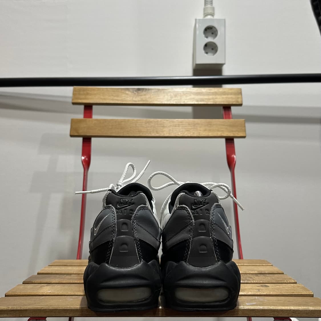 265) 나이키 운동화 남성 남자 신발 에어맥스 95 그레이/ 블랙 상품이미지4