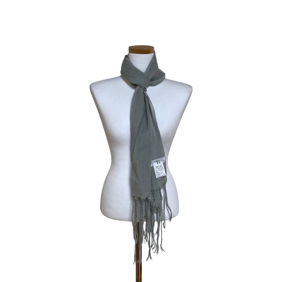 요지 야마모토 와이즈 밤부 스톨 상품이미지2