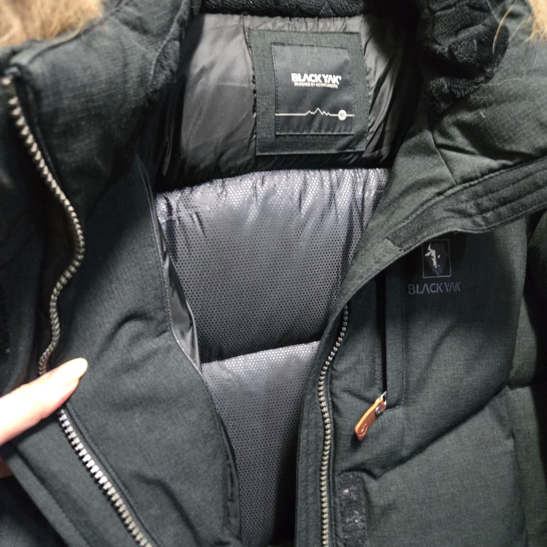 블랙야크 덕다운 롱패딩  상품이미지6