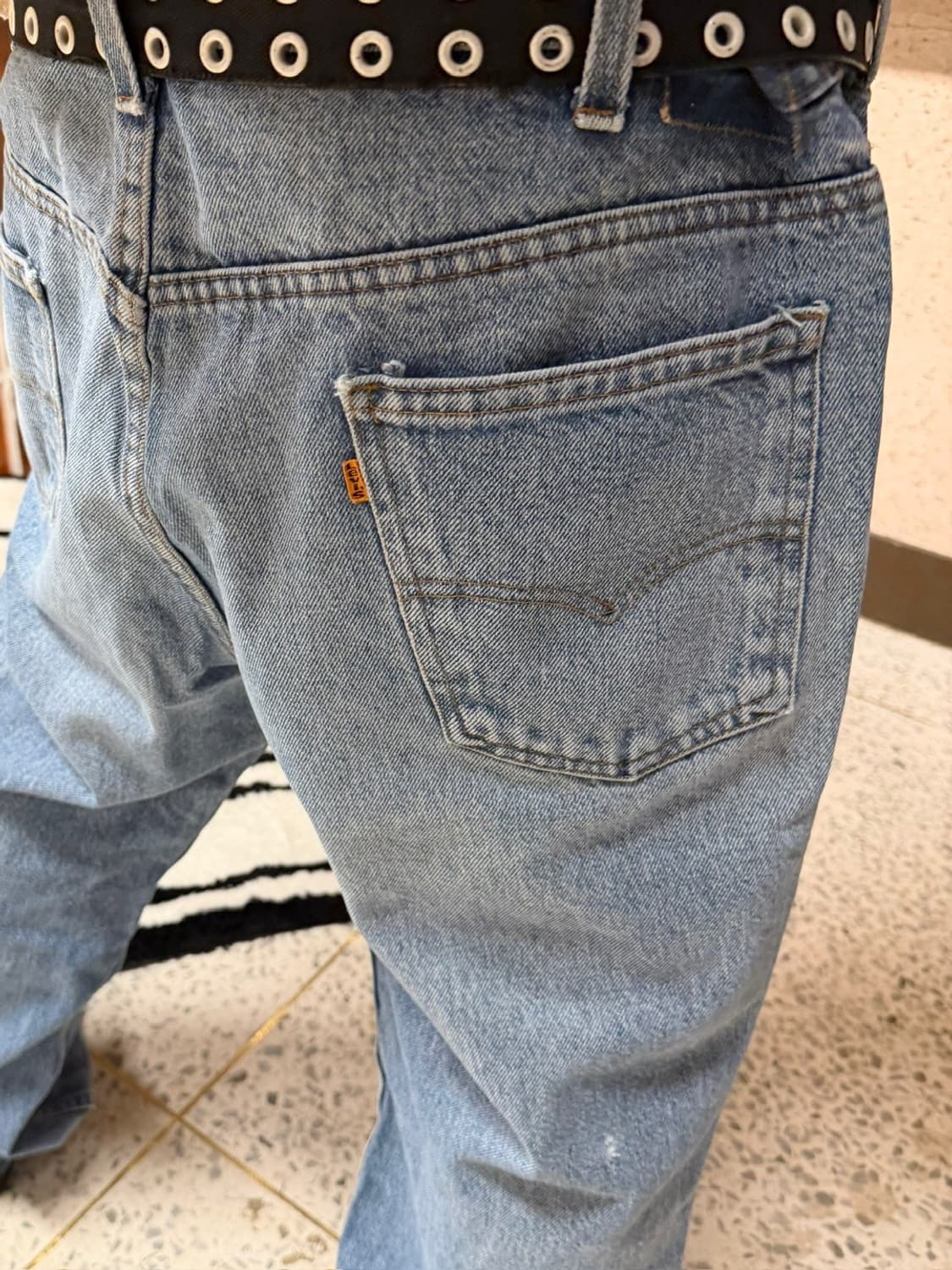 90's 리바이스 517 부츠컷 오렌지탭 상품이미지5