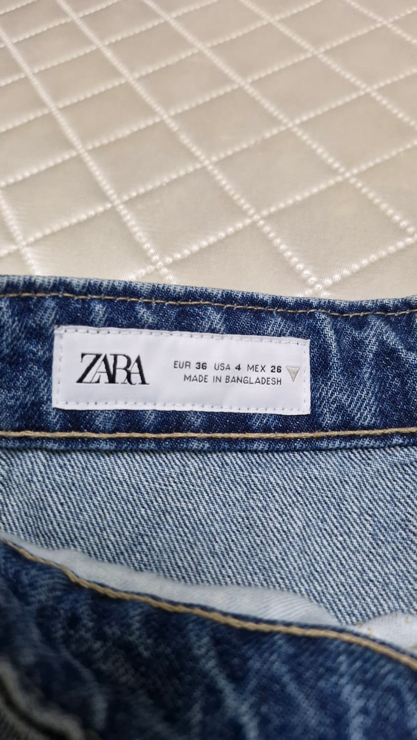 자라 jeans trf 배기 벌룬 미드라이즈  상품이미지5