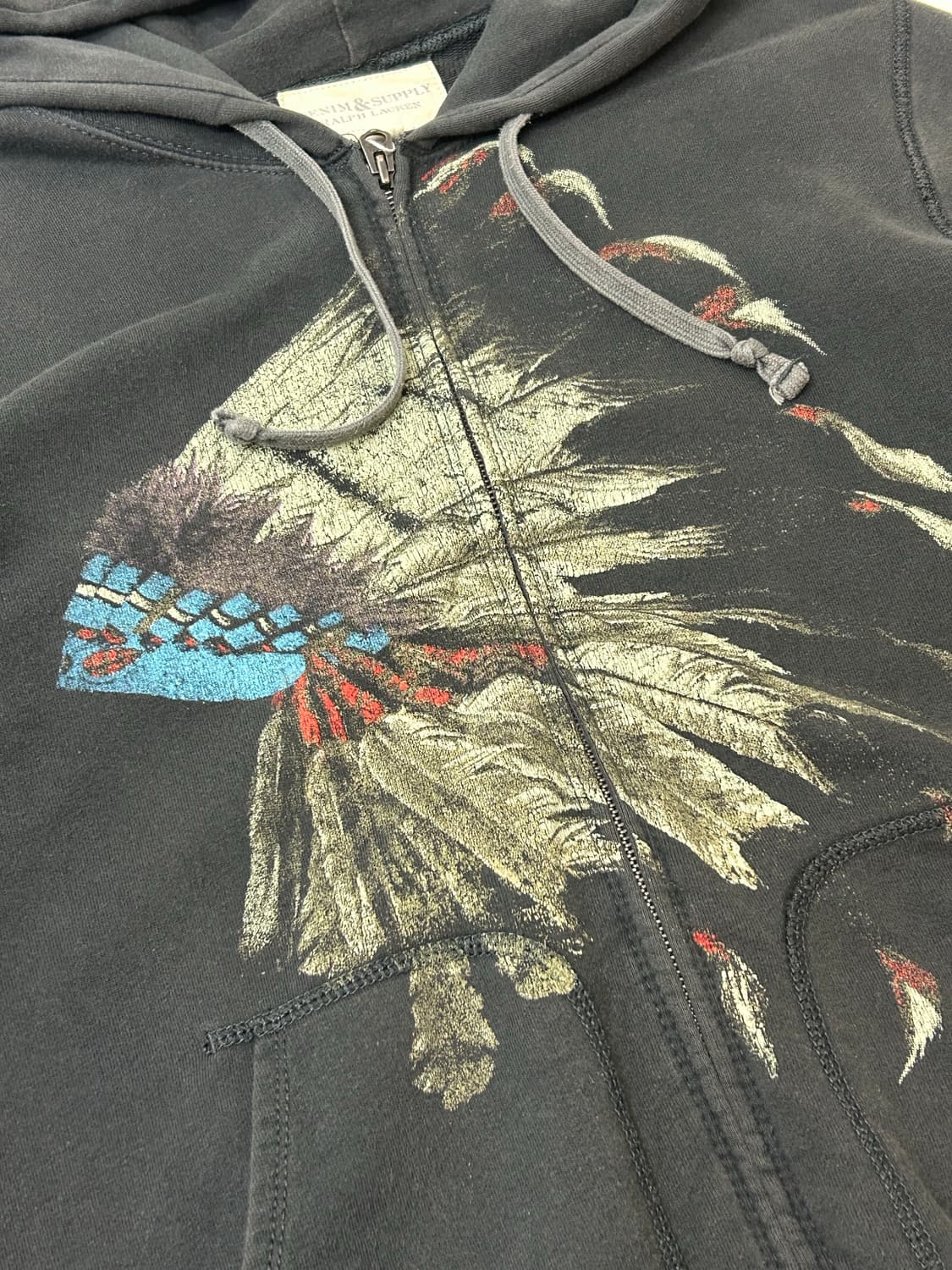 Polo 폴로 D&S 인디안 헤드 후드집업 상품이미지6