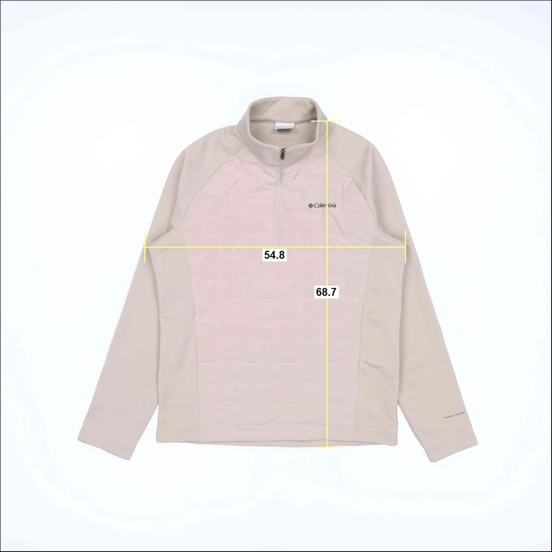 [100] 신형 컬럼비아 옴니윈드 반집업 패딩 긴팔 티셔츠 N7085 상품이미지7