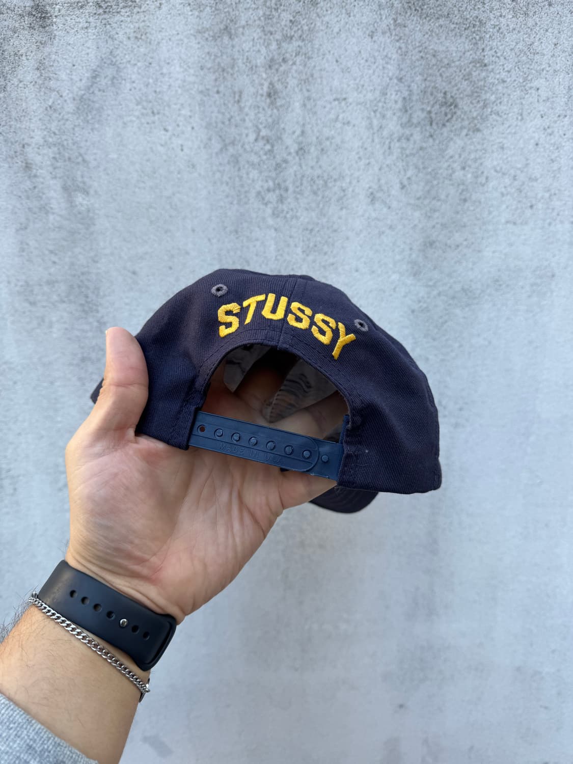 90s 스투시 NYC 로고 볼캡 상품이미지5