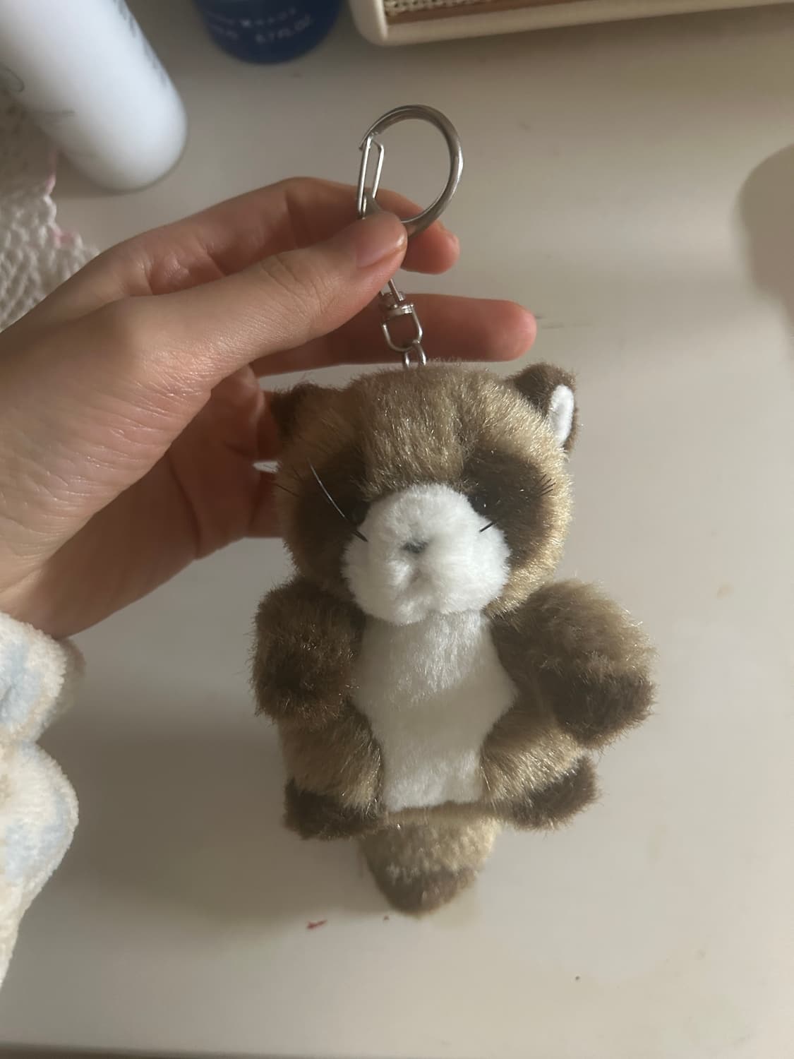 일본 빈티지 너구리키링 상품이미지1