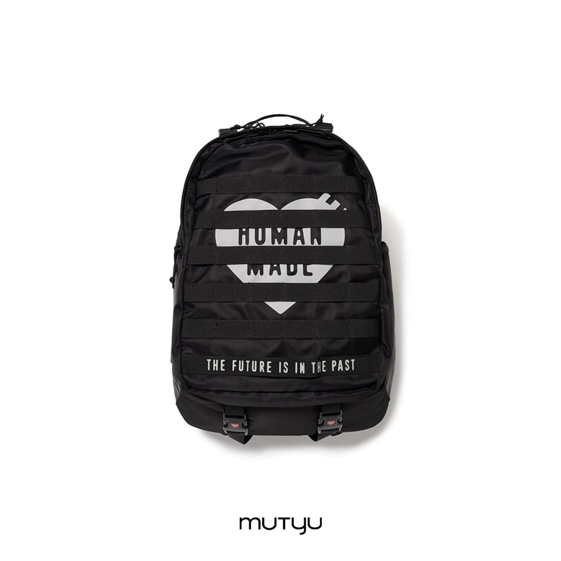 휴먼메이드 밀리터리 백팩 블랙 상품이미지1