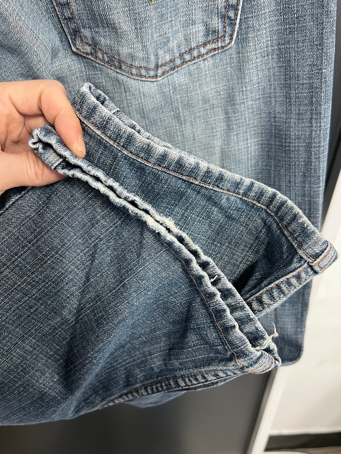 00s Levis 리바이스 514 슬림 스트레이트 데님 팬츠 상품이미지3