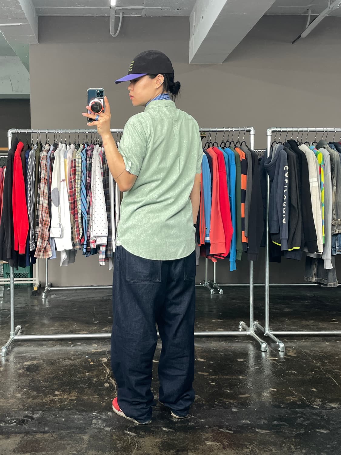 BILLABONG 워크 반팔 셔츠(데드스탁)  상품이미지6