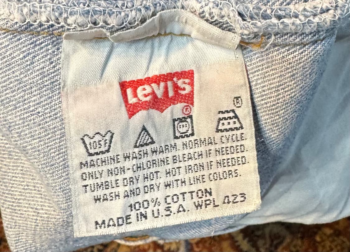 90s usa 빈티지 리바이스 501 데님 30(28~29) (573) 상품이미지4