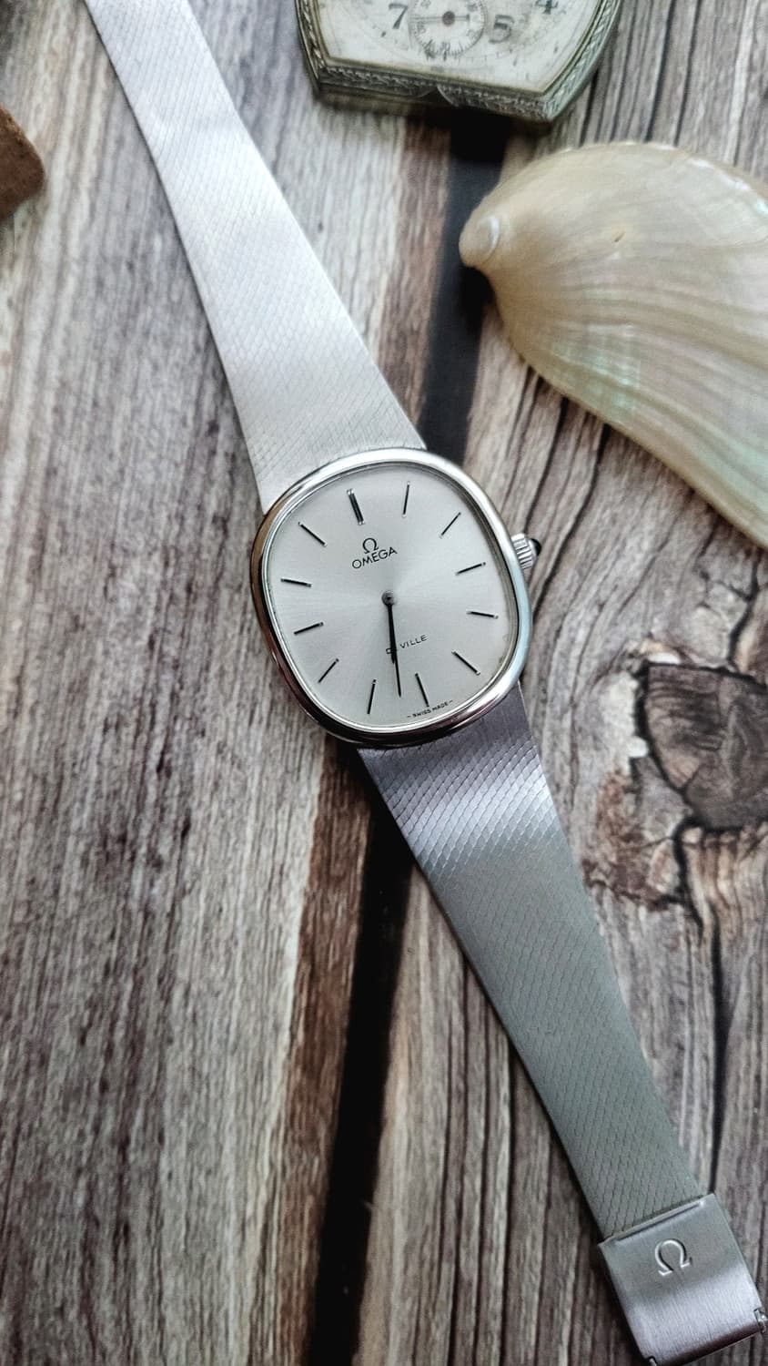 정품 남여공용 오메가 드빌 엘립스 수동 시계 311.0164 devil 상품이미지5