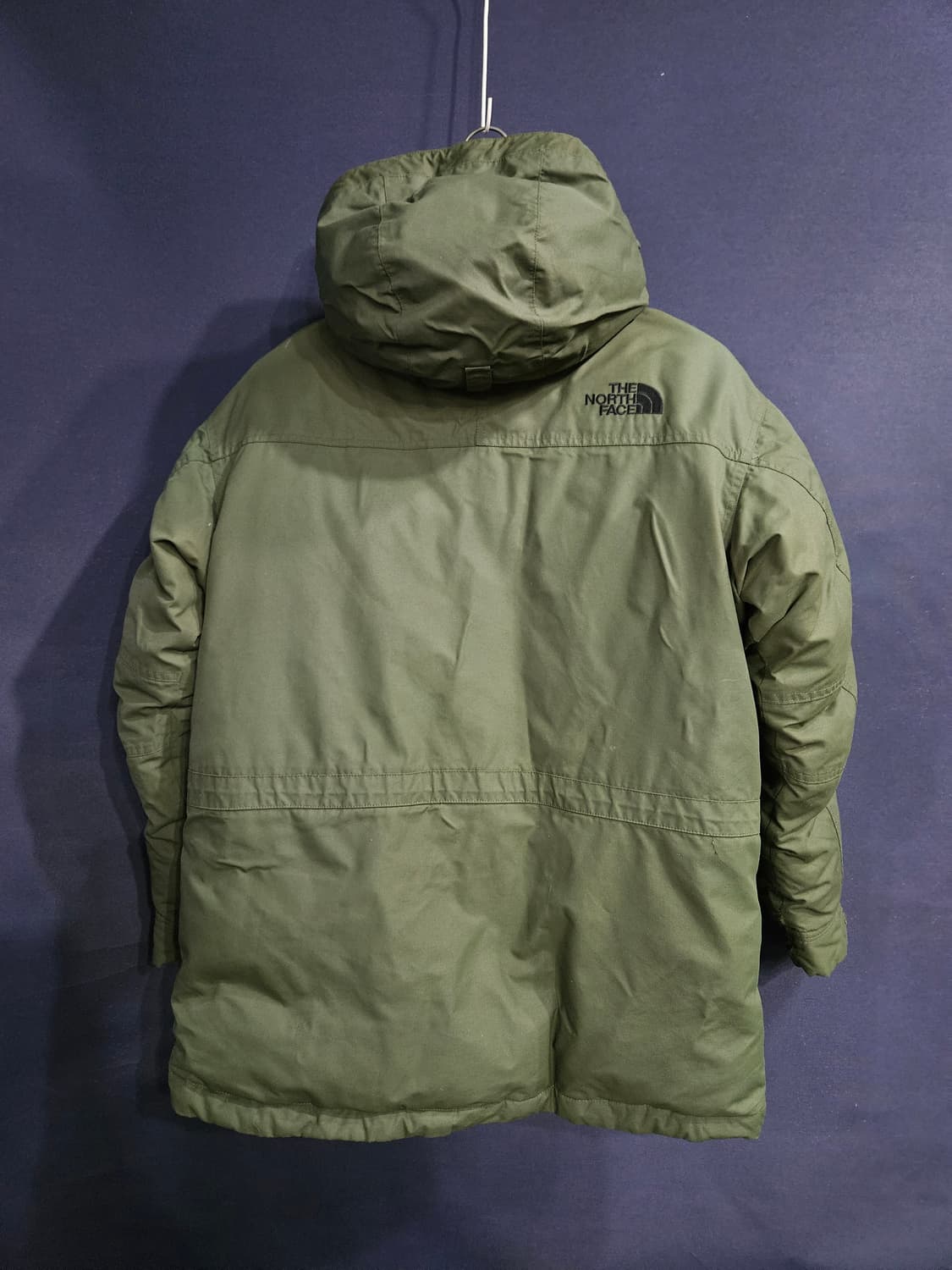 노스페이스 하이벤트 그린 남성 100 구스다운 패딩  상품이미지2