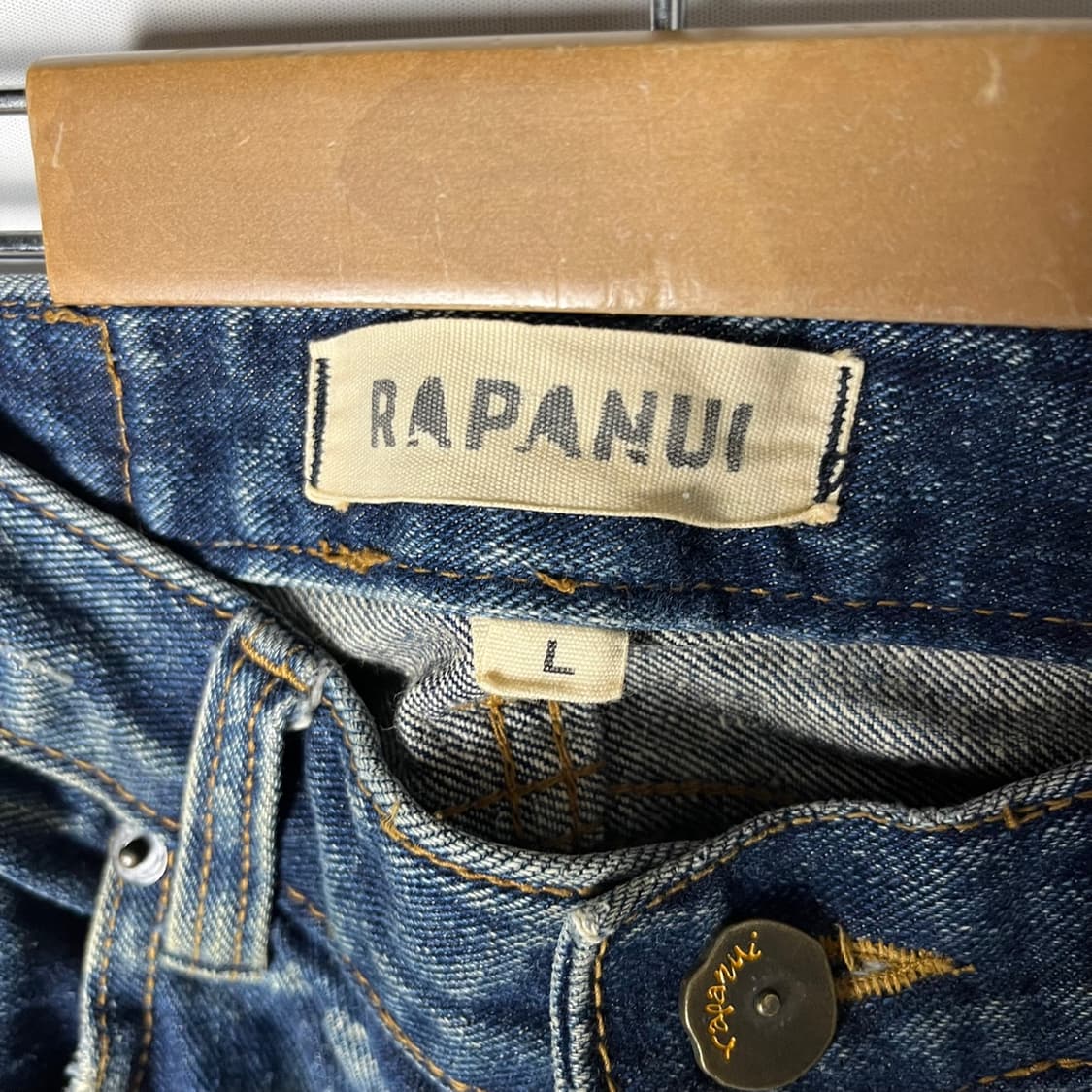 [RAPANUI] 라파누이 페이딩 워싱 데님팬츠 상품이미지5