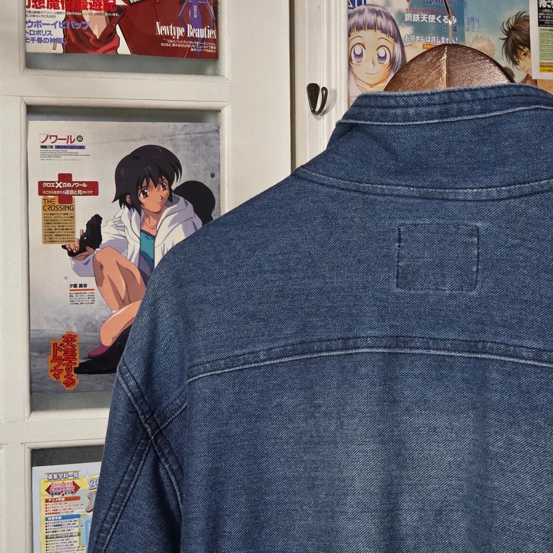 JPN 오버핏 지퍼 포켓 데님 자켓 상품이미지6