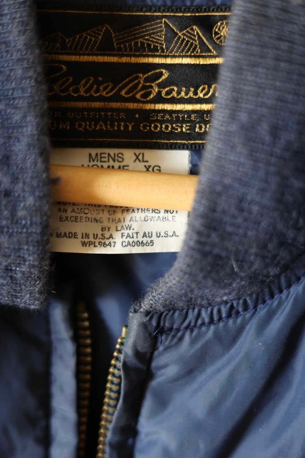 에디바우어 90s 구스다운 베스트 네이비

 상품이미지4