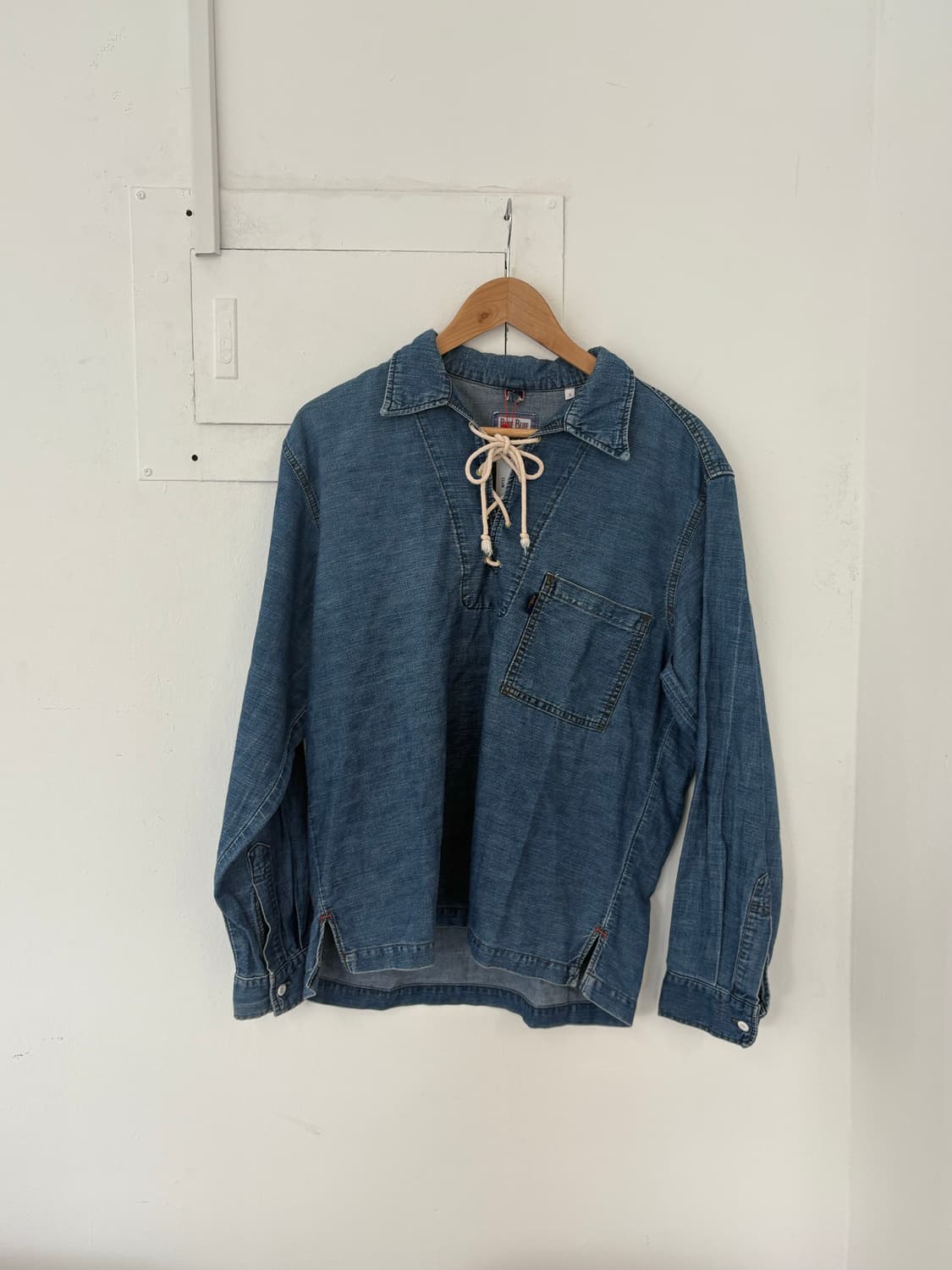 블루블루재팬 데님 풀오버 상품이미지1