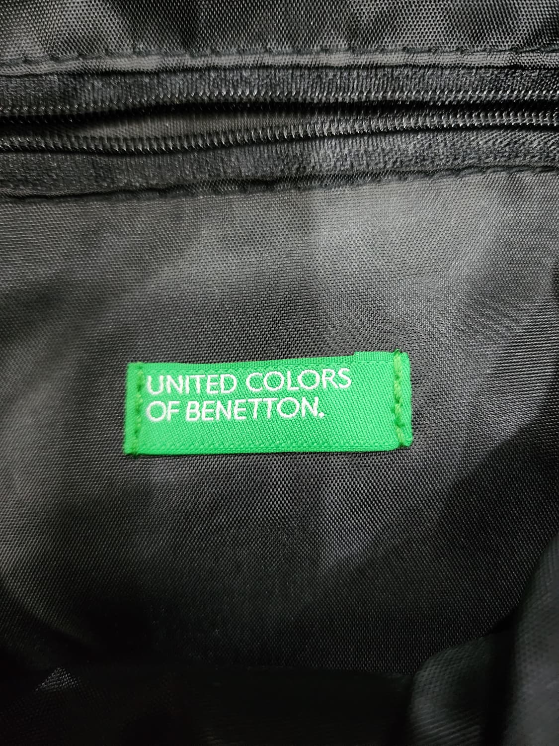 베네통 카모플라쥬 체크 포켓 나일론 백팩 가방 상품이미지8