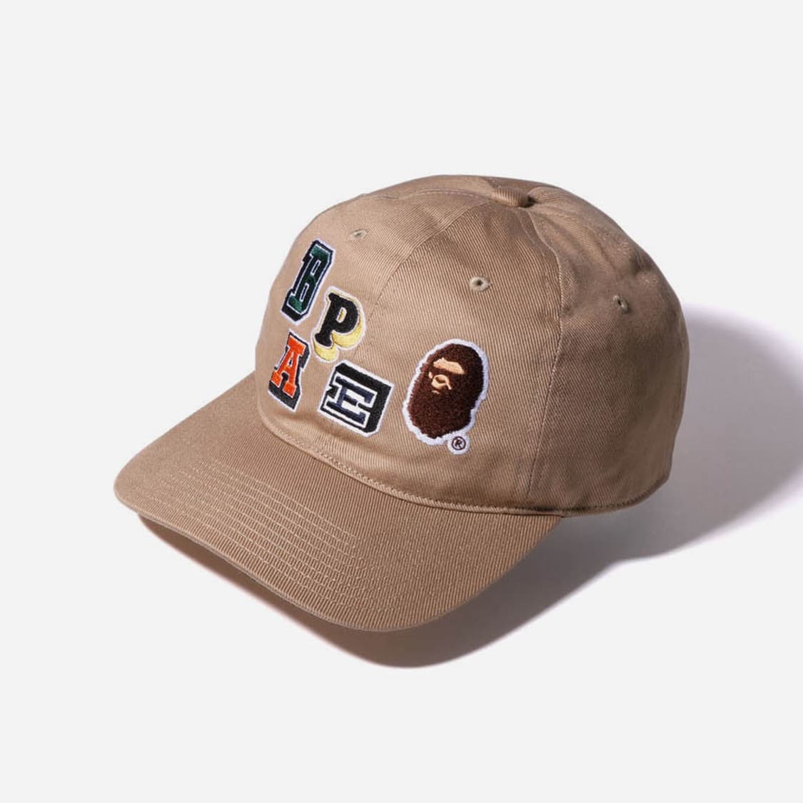 베이프 BAPE 멀티 폰트 패치 패널 캡 상품이미지1