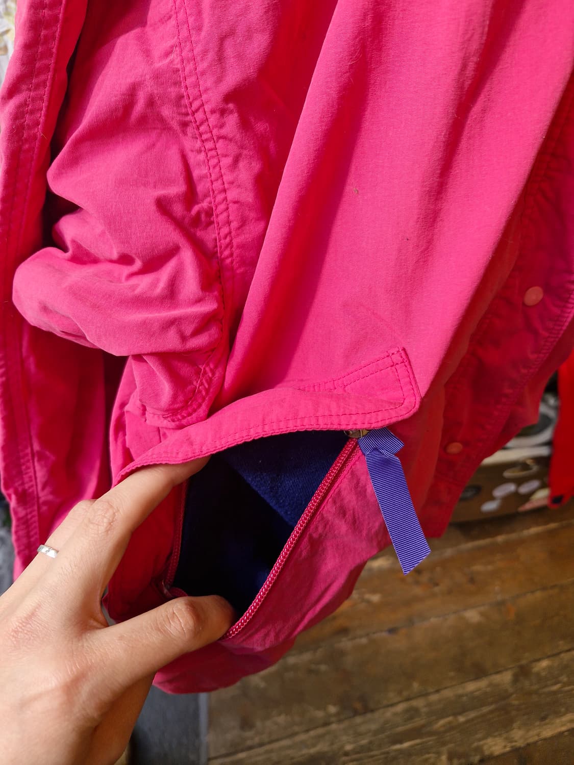 Z-482 파타고니아 캐플린 쉘드 신칠라 봄버 웜업 자켓  상품이미지5