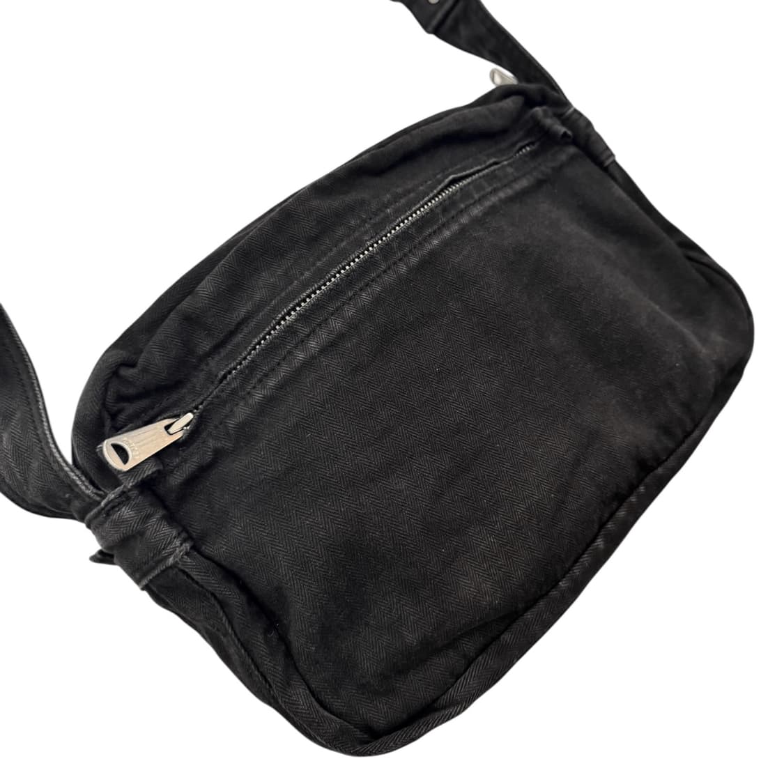포터 페이지 헤링본 숄더백 블랙 상품이미지6