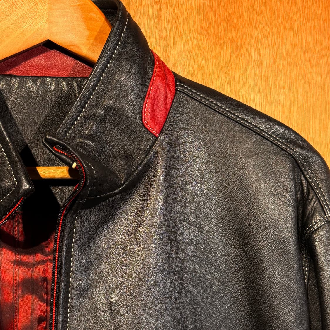 이탈리안 램스킨 카페레이서 자켓 XL 양가죽 상품이미지2