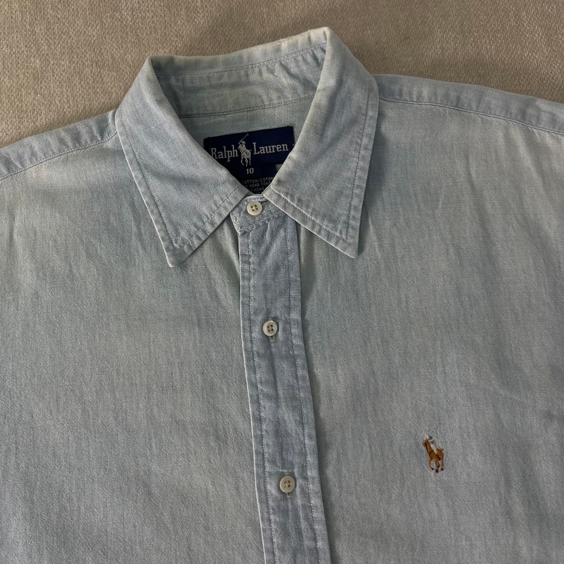 100 폴로랄프로렌 데님 코튼 셔츠 상품이미지2