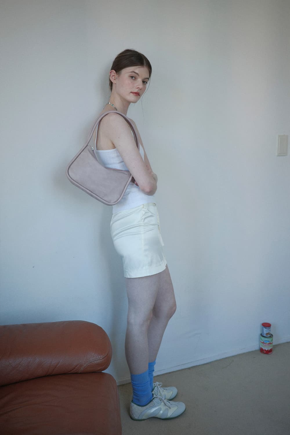 여밈 미니 릿지백 상품이미지4