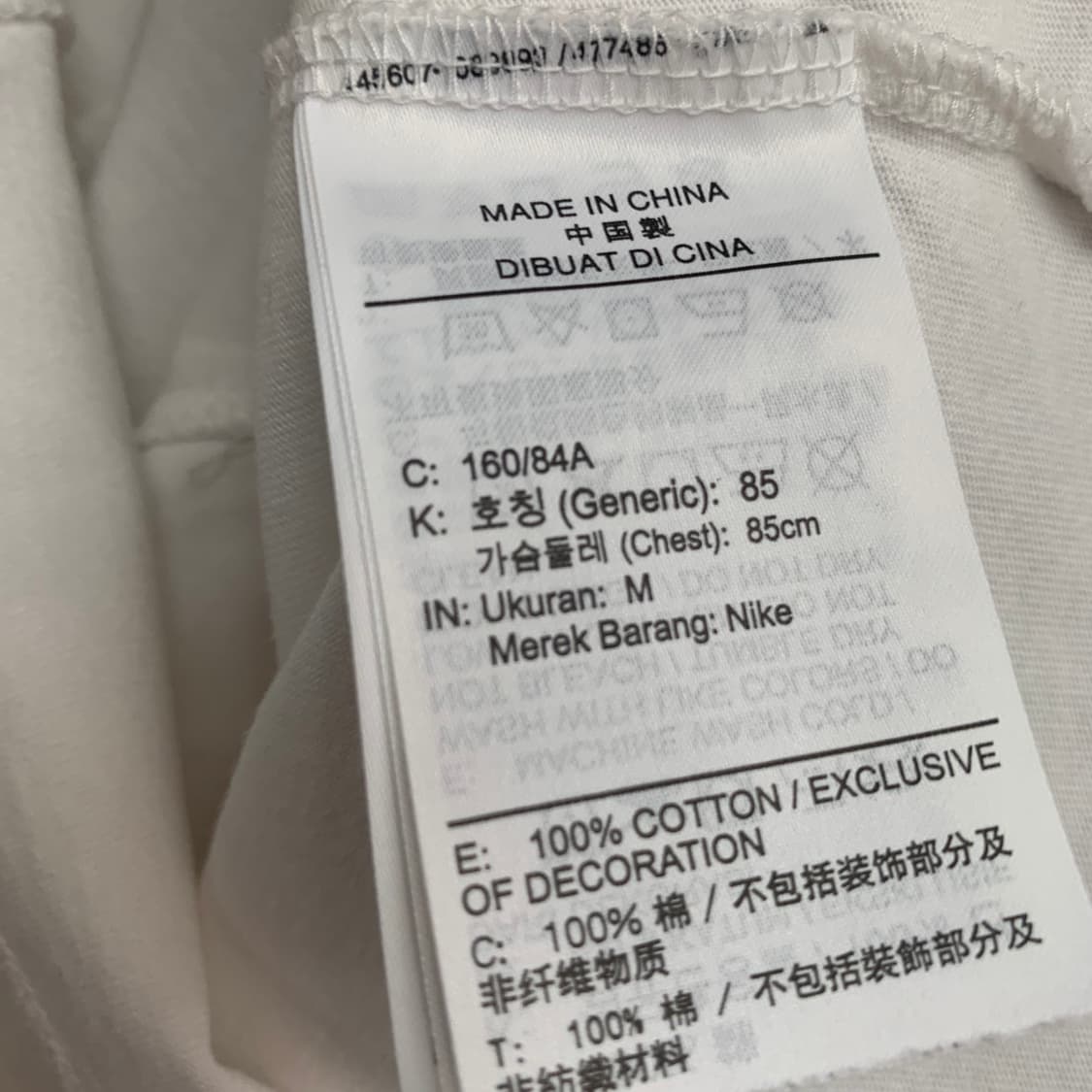 M 나이키 빅 스우시 여성 반팔티 상품이미지5