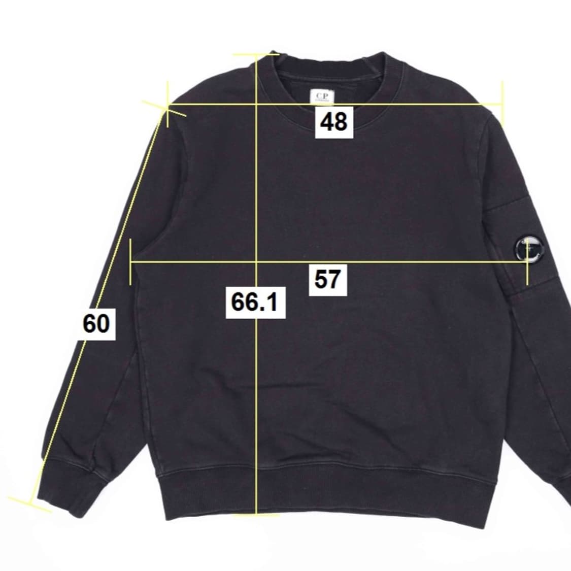 [XL] CP컴퍼니 디아고날 레이즈드 렌즈와펜 크루넥 맨투맨 3921 상품이미지10