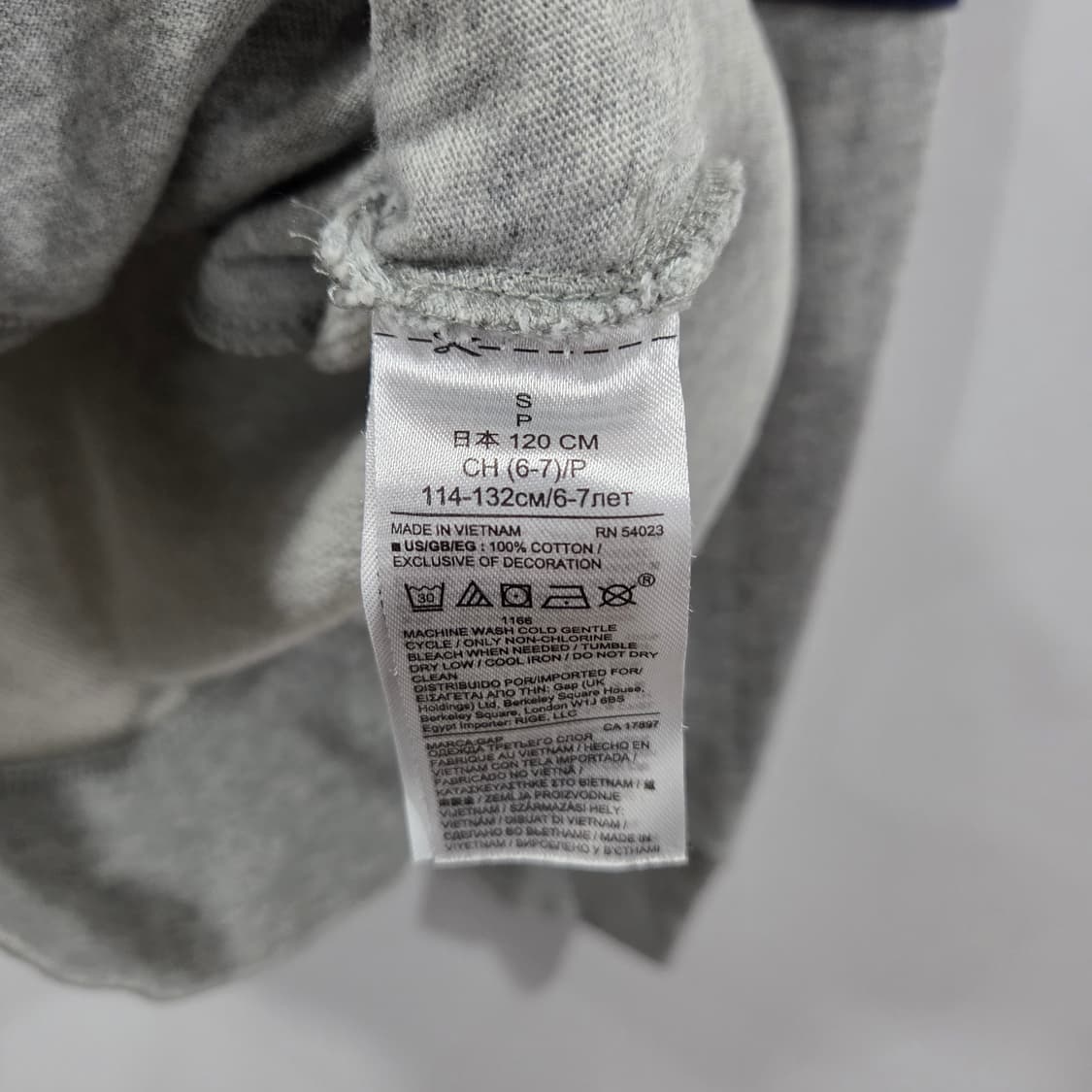 갭 키즈 코튼 가디건 S(6/7) 상품이미지4