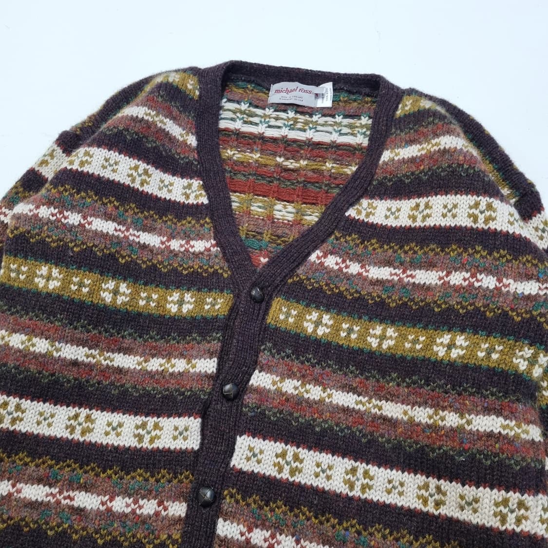 michael ross 페어아일 가디건 - 4 상품이미지3