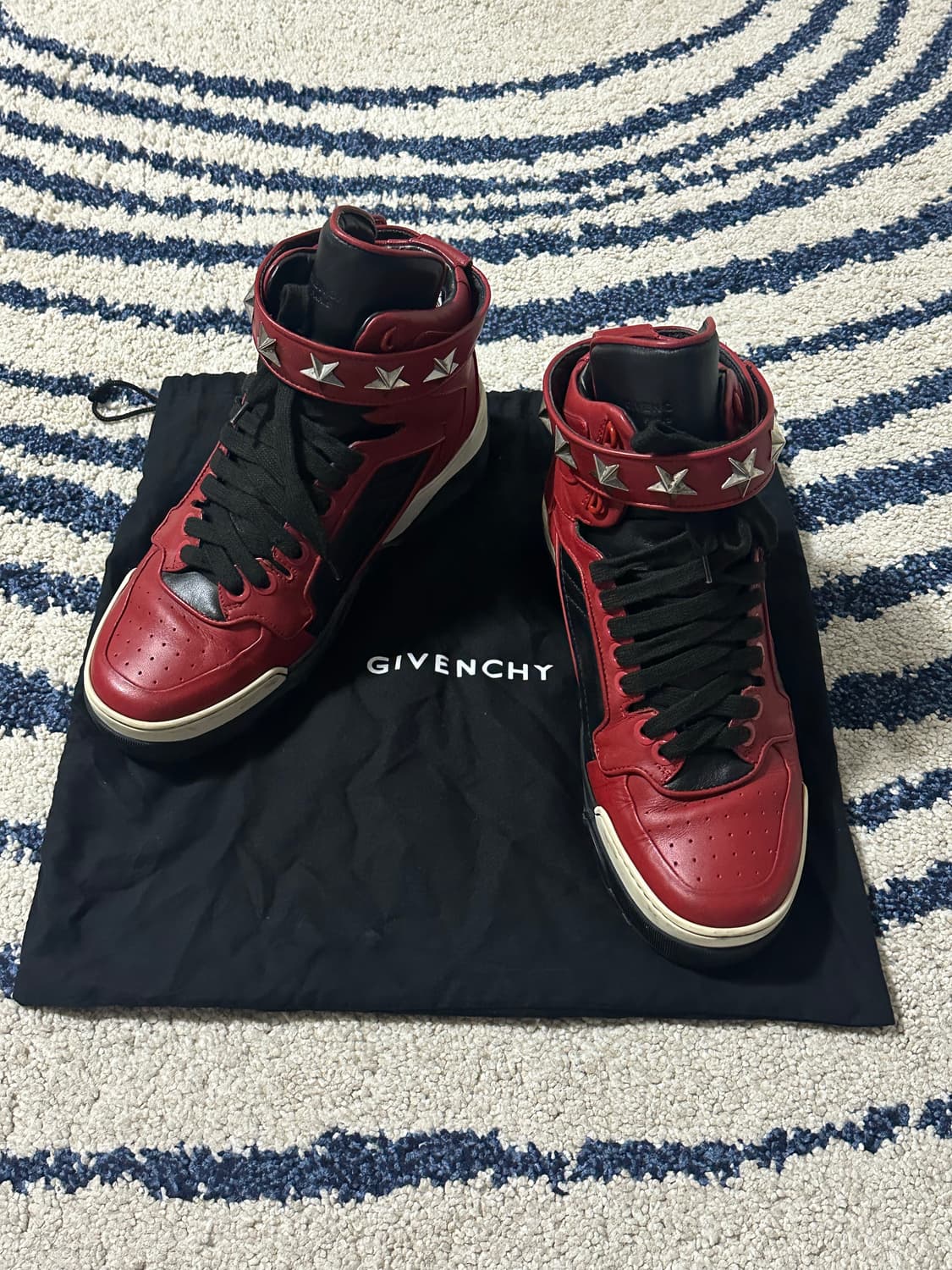 지방시 타이슨 하이탑 사이즈 41 (265-270) 상품이미지3