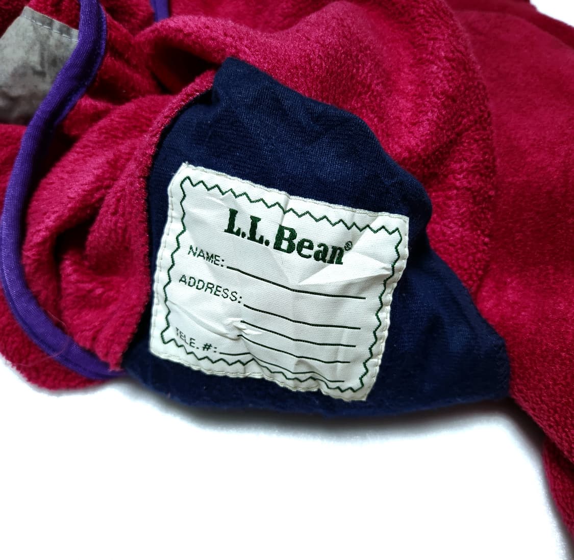 엘엘빈 90s 신칠라 스냅 플리스 풀오버 S~M 상품이미지6