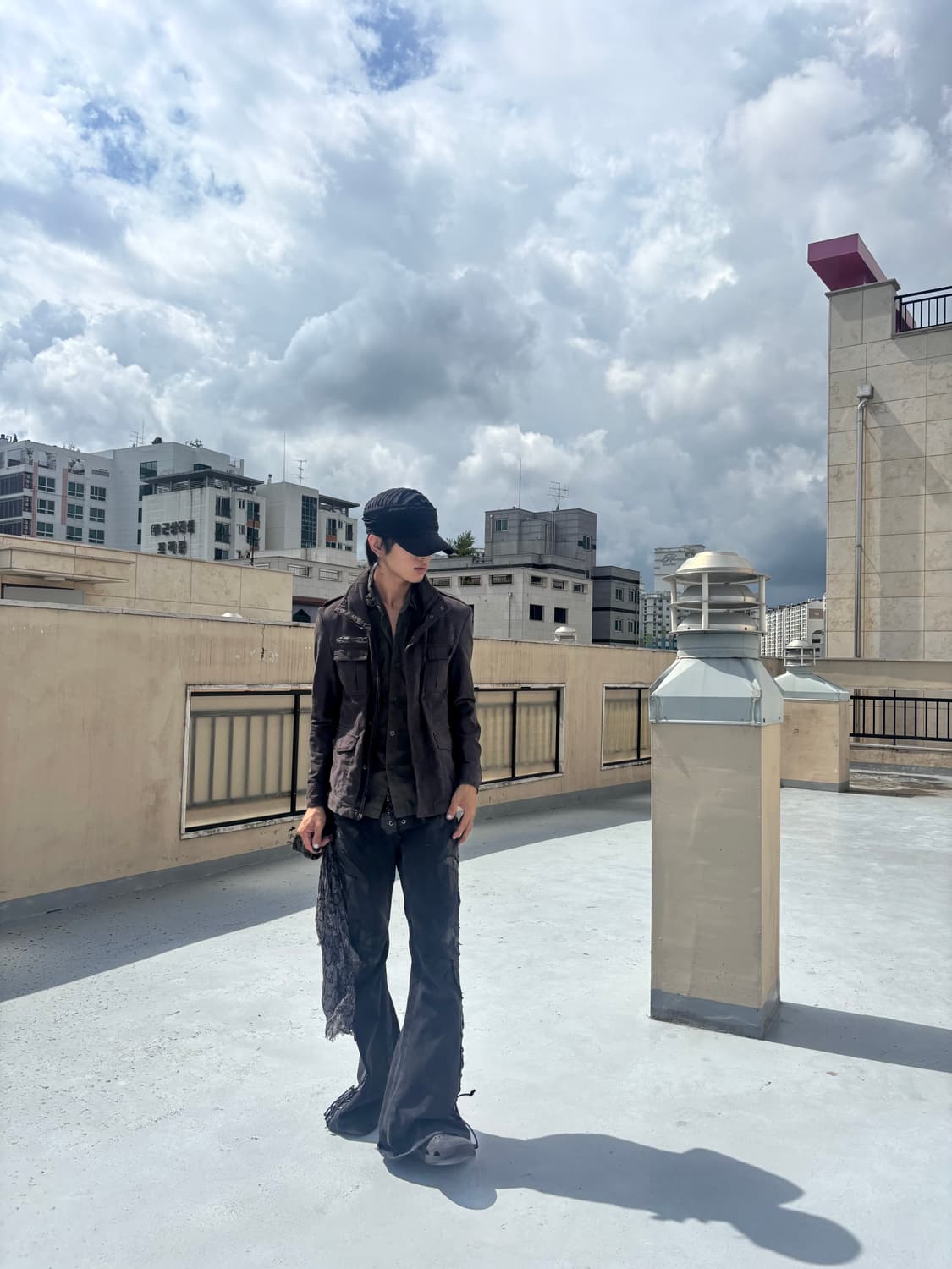 “ABAHOUSE” Grunge Mood Camo Pattern Jack 상품이미지2