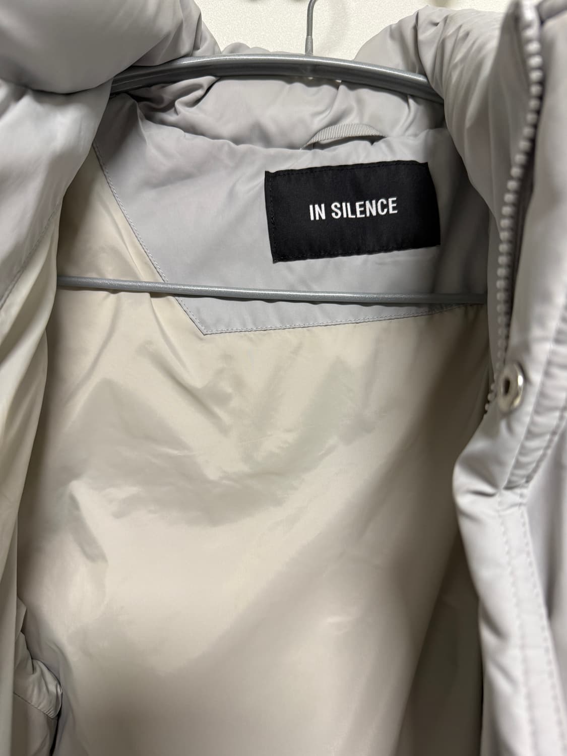 인사일런스 숏패딩 (그레이) 상품이미지4