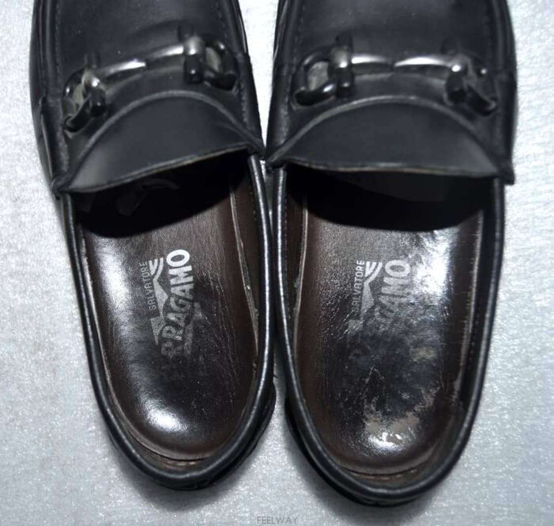 페레가모/남성간치니가죽로퍼(사이즈260)정품 상품이미지8