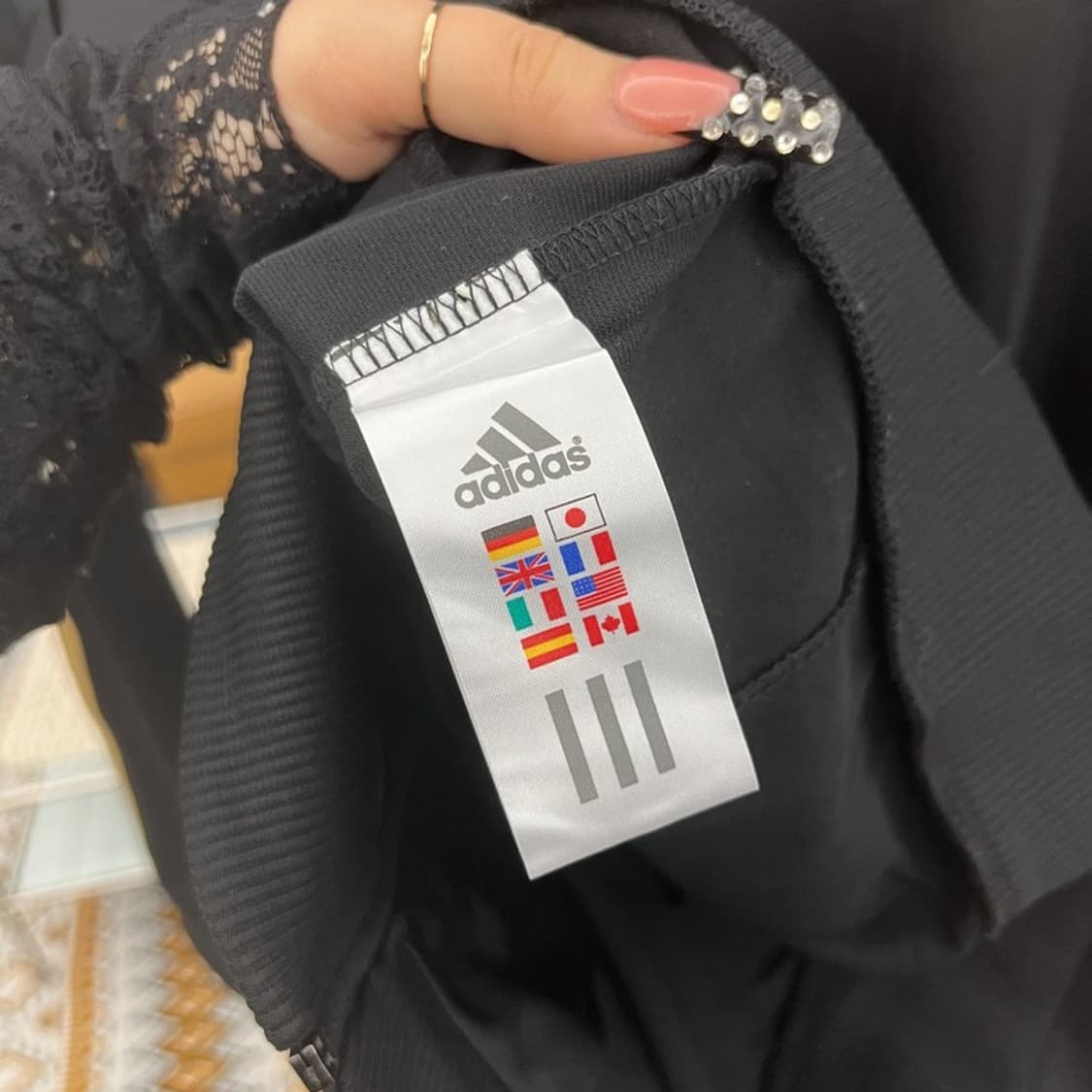 아디다스 Y2K 레트로 00's 큐빅로고 져지 집업 100 C10561 상품이미지6