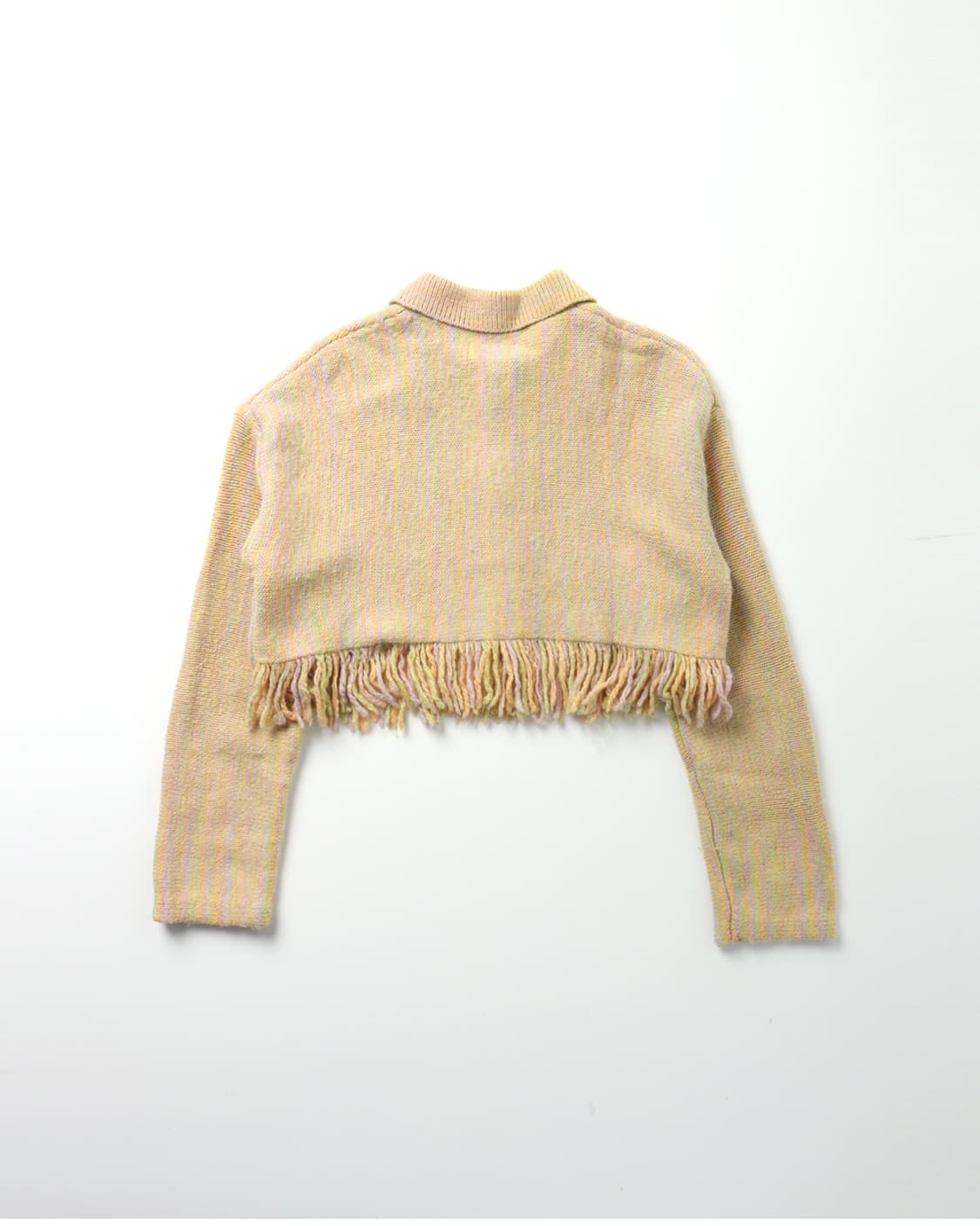 빔즈보이 BEAMS BOY Kasuri Fringe Cardigan 상품이미지6