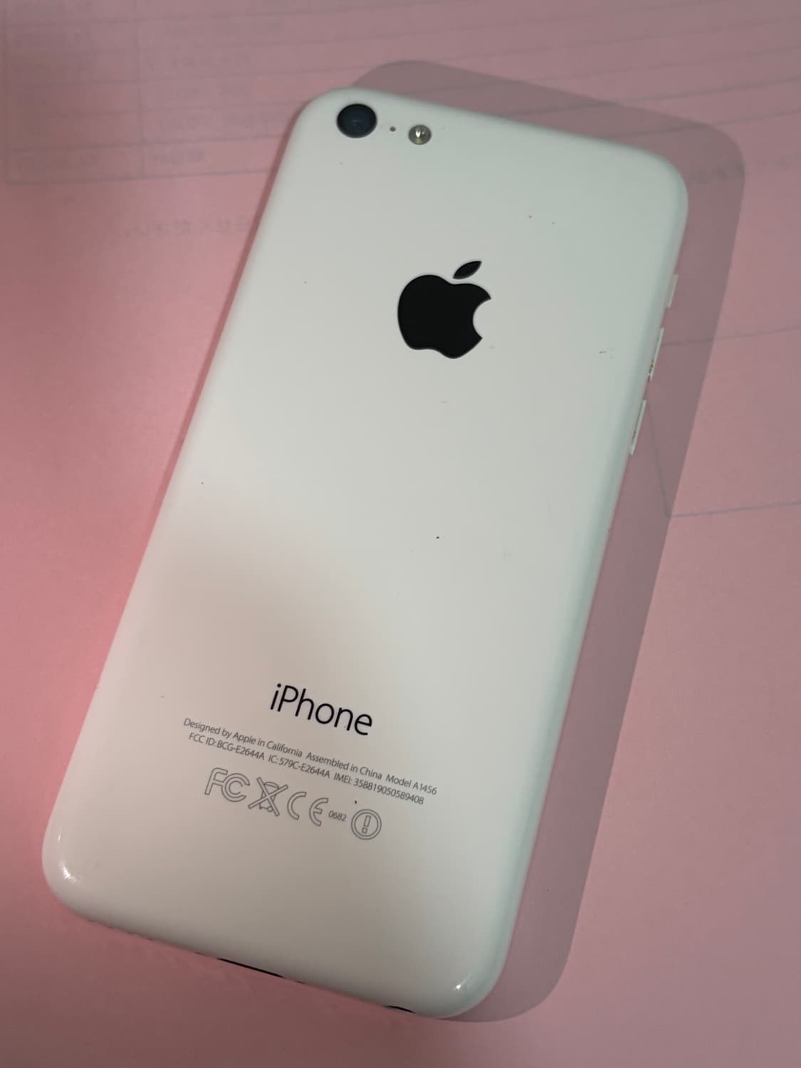 아이폰 5c 화이트 16기가 #9408 + 보호필름&투명케이스 상품이미지8