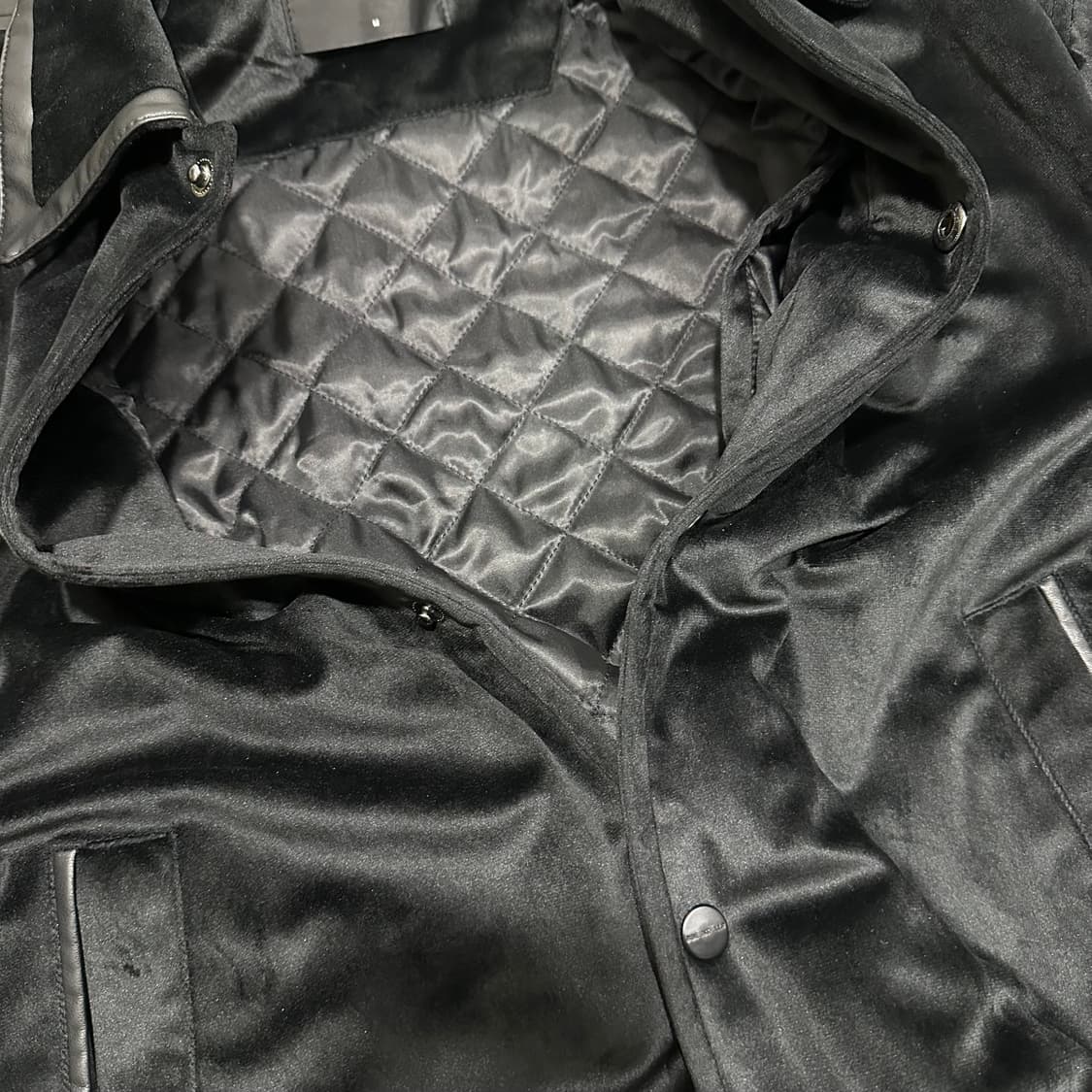 빈트릴 퀼팅벨벳 자켓 -m 상품이미지2