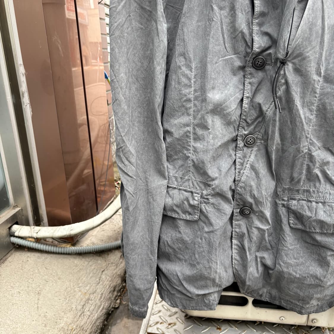 인터메조 I.M.Z 그레이 유틸리티 자켓 상품이미지4