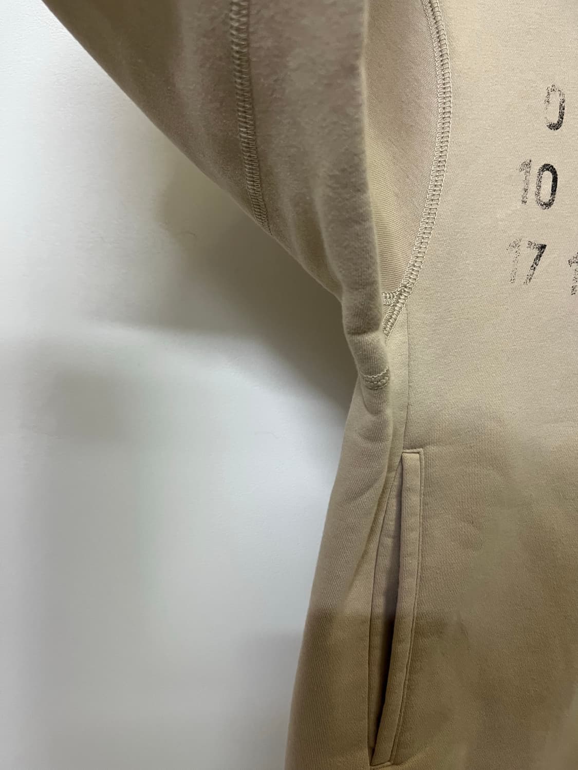 마르지엘라 기모 후드 새상품급 상품이미지5