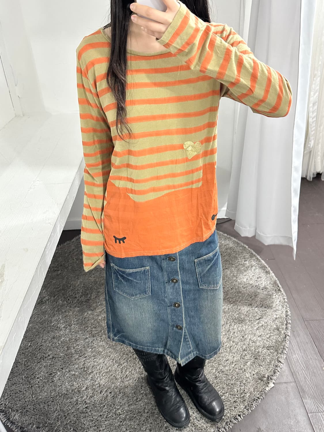 tsumori chosato cats longsleeve 상품이미지5