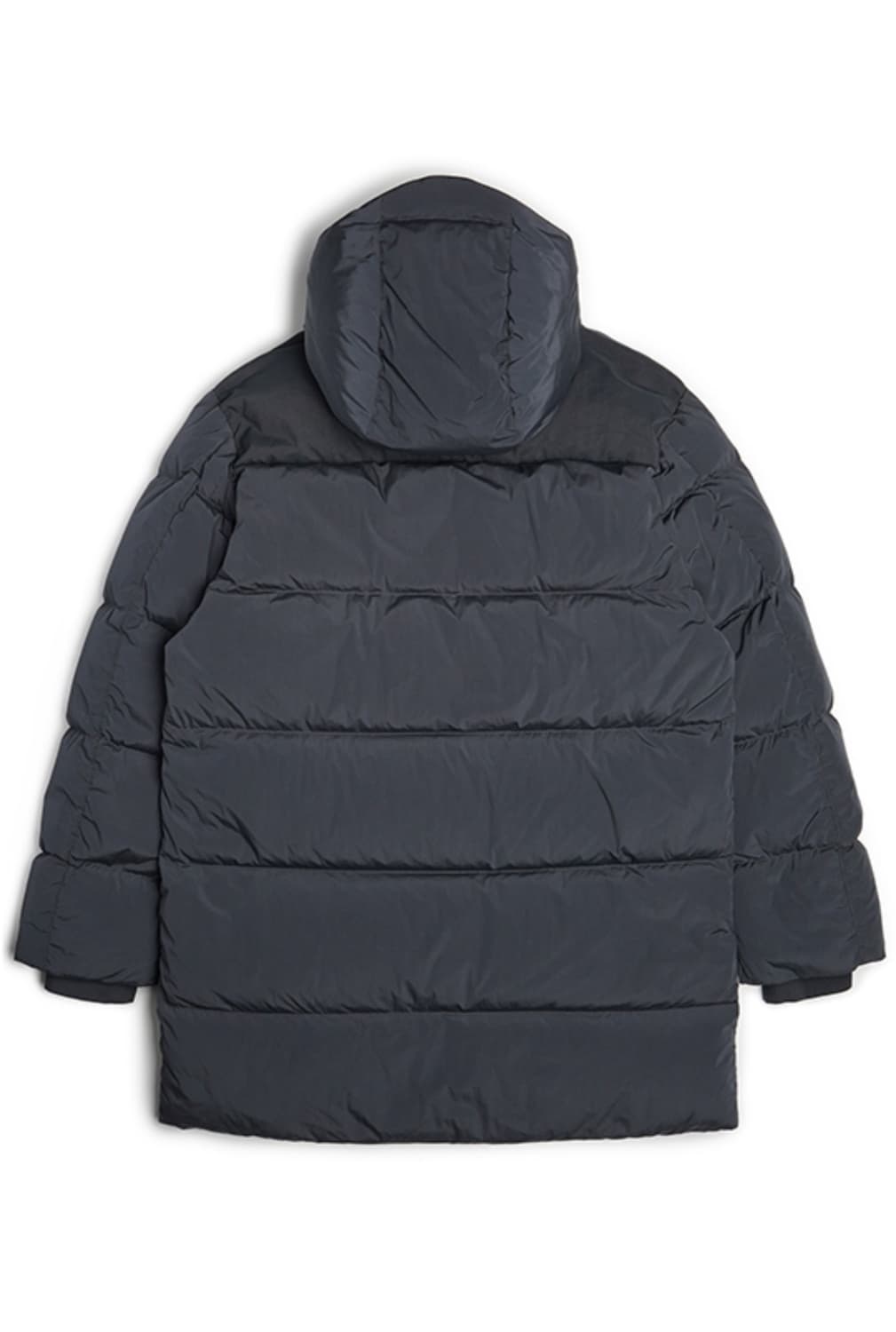 새상품(XXL)씨피컴퍼니 나이크라 후드 롱패딩 다크그레이 상품이미지4