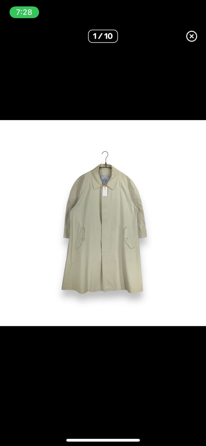 90‘s 요지야마모토 아카이브 트렌치코트 상품이미지2