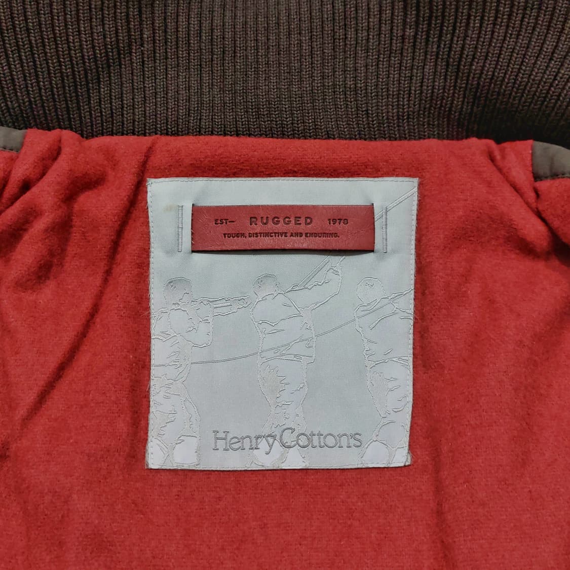 헨리코튼 패딩 야상 울 가죽 믹스 (100-105) 상품이미지10