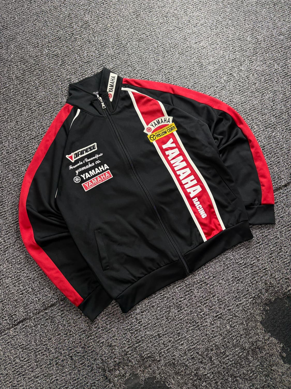 빈티지 야마하 빅로고 레이싱 트랙탑 자켓 4158 상품이미지1