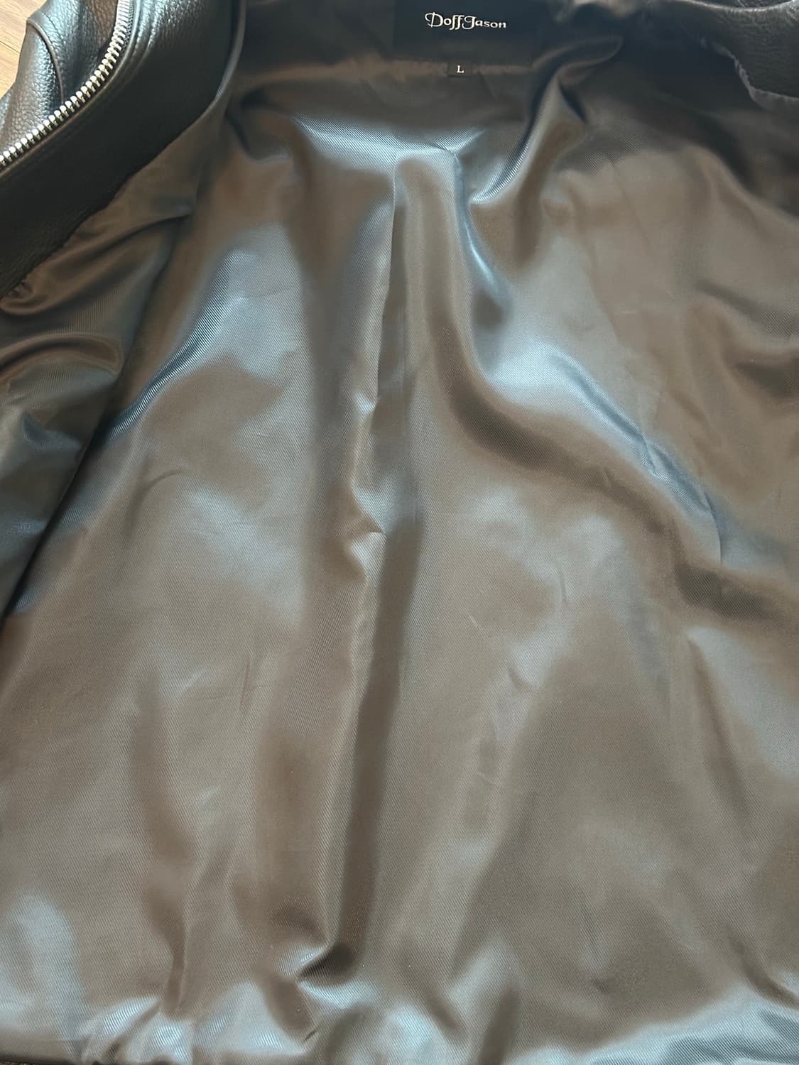 도프제이슨 블랙 램스킨 자켓 L 상품이미지6