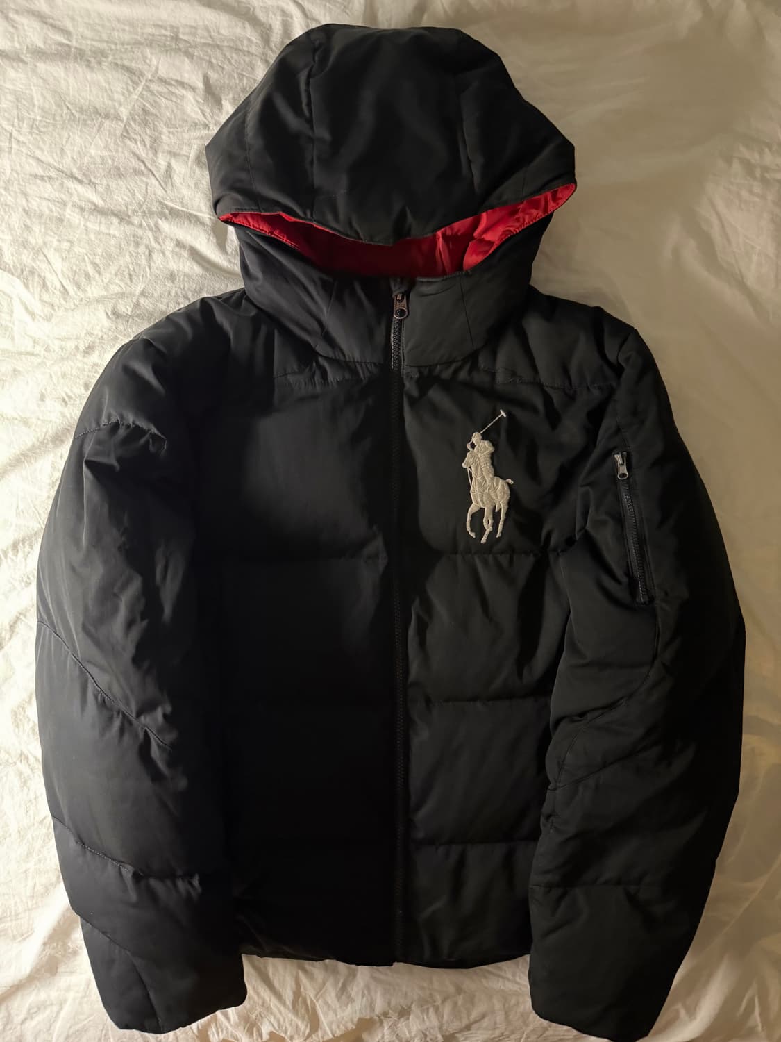 폴로 빅포니 패딩 블랙 M 상품이미지2