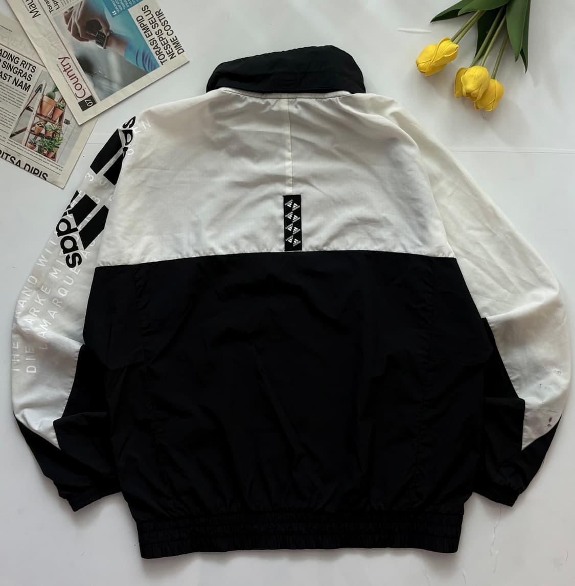 adidas 아디다스 오레오 오버핏 바람막이 상품이미지4